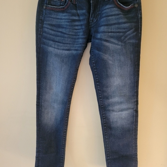 Mis me blue jeans size 27 low rise Y2K style - Picture 1 of 8